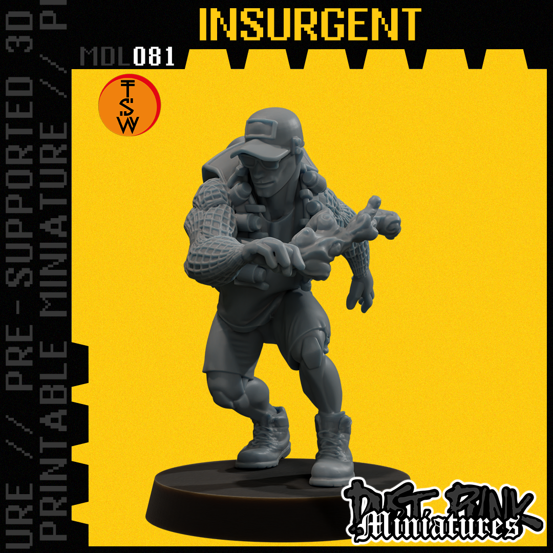 MDL081 INSURGENT [PRE-SUPPORTED]